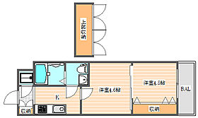 No.46 Ｖプロジェクト2100天神  ｜ 福岡県福岡市博多区住吉4丁目（賃貸マンション2K・10階・23.92㎡） その2