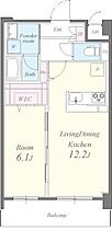 ライツ石原  ｜ 東京都墨田区石原3丁目24-2（賃貸マンション1LDK・3階・43.37㎡） その2