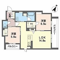 大阪府東大阪市稲田上町1丁目（賃貸アパート2LDK・3階・63.49㎡） その2