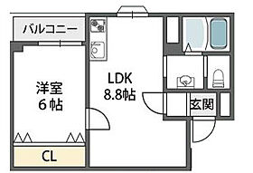 クイーンライフ舎利寺  ｜ 大阪府大阪市生野区舎利寺1丁目11-5（賃貸マンション1LDK・7階・35.00㎡） その2