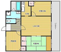 ルミナ21  ｜ 大阪府大阪市平野区加美西1丁目1-33（賃貸マンション3LDK・4階・63.00㎡） その2