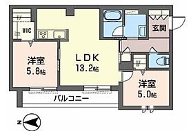 ル　ボヌール　ヤエ  ｜ 大阪府東大阪市御厨南3丁目（賃貸マンション2LDK・2階・59.23㎡） その2