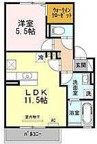 ディアコートN  ｜ 大阪府東大阪市若江南町1丁目2-3（賃貸アパート2LDK・1階・43.93㎡） その2