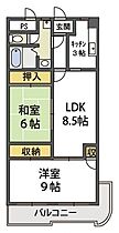 グランドファミリア高井田  ｜ 大阪府東大阪市西堤楠町3丁目6-30（賃貸マンション2LDK・3階・61.20㎡） その2