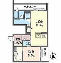 シャーメゾン中鴻池II　B棟  ｜ 大阪府東大阪市中鴻池町2丁目（賃貸マンション1LDK・2階・48.81㎡） その2