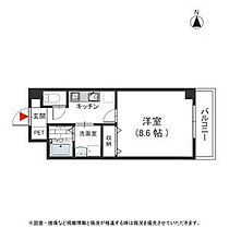 パトラY  ｜ 大阪府東大阪市荒本北2丁目（賃貸マンション1K・5階・28.02㎡） その2