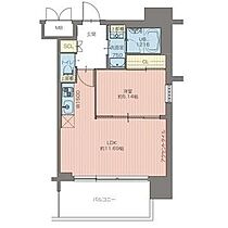 プレジオ荒本新町 201 ｜ 大阪府東大阪市荒本新町（賃貸マンション1LDK・2階・39.75㎡） その2