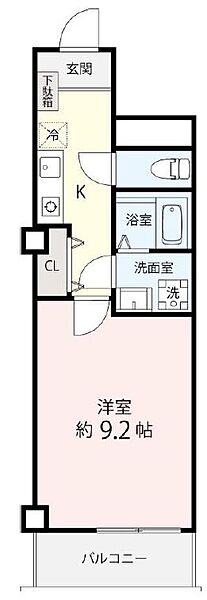 ONEメゾン東花園 ｜大阪府東大阪市花園東町2丁目(賃貸マンション1K・2階・28.87㎡)の写真 その2