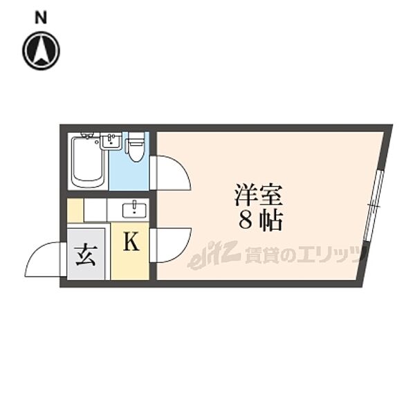 諏訪東生駒ビル 305｜奈良県生駒市辻町(賃貸マンション1K・3階・17.37㎡)の写真 その2