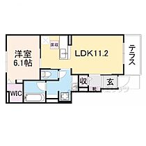 サンリット　法隆寺 103 ｜ 奈良県生駒郡斑鳩町法隆寺東２丁目（賃貸アパート2LDK・1階・44.18㎡） その2