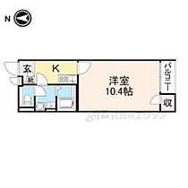 クレイノカンナ 202 ｜ 奈良県大和郡山市今国府町（賃貸アパート1K・2階・29.71㎡） その2