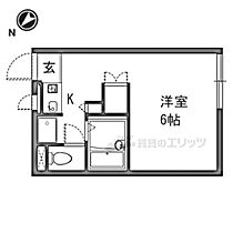 奈良県大和郡山市城南町（賃貸アパート1K・2階・19.87㎡） その2