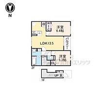 奈良県磯城郡田原本町大字秦庄（賃貸アパート2LDK・2階・59.16㎡） その2