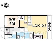 奈良県北葛城郡河合町池部３丁目（賃貸アパート1LDK・1階・36.00㎡） その2