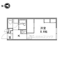 レオパレス和 203 ｜ 奈良県奈良市西九条町２丁目（賃貸アパート1K・2階・23.18㎡） その2