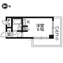 Ｍ’プラザ津田駅前 208 ｜ 大阪府枚方市津田駅前１丁目（賃貸マンション1K・2階・18.00㎡） その1