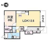 奈良県生駒郡三郷町立野北１丁目（賃貸アパート1LDK・1階・46.22㎡） その1