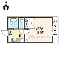 奈良県天理市田町（賃貸アパート1K・3階・23.18㎡） その1