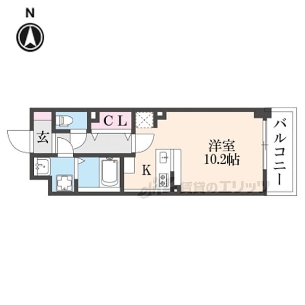 奈良県橿原市葛本町(賃貸マンション1R・3階・28.22㎡)の写真 その2