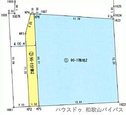 売土地　岩出市高塚