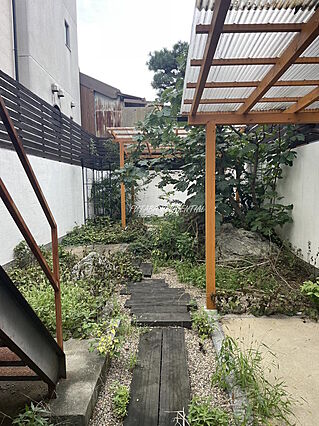 お庭