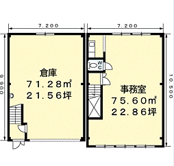 東貝沢町1丁目倉庫付事務所 -/102
