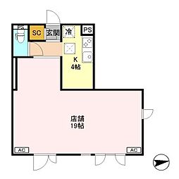コンフォートレジデンス2の間取図画像