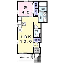 ファミールドエルＡ 101 ｜ 群馬県伊勢崎市東小保方町3118番地4（賃貸アパート1LDK・1階・37.76㎡） その2