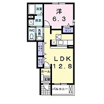 メゾン　フローラル 101 ｜ 埼玉県熊谷市弥藤吾2426番地13（賃貸アパート1LDK・1階・46.49㎡） その2