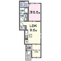 クリスタル・II 103 ｜ 群馬県伊勢崎市境美原13-6（賃貸アパート1LDK・1階・40.10㎡） その2