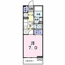 プラシード 102 ｜ 群馬県高崎市大八木町730-3（賃貸アパート1K・1階・26.11㎡） その2