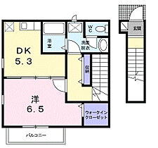 パル大東 205 ｜ 群馬県高崎市飯塚町293-1（賃貸アパート1DK・2階・37.11㎡） その2