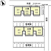 ＳＡＫＵＲＡ Ｇａｒｄｅｎ　Ｂ 102 ｜ 埼玉県行田市桜町2丁目15-17（賃貸アパート2LDK・1階・55.20㎡） その3