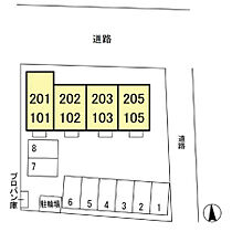 レグルス 102 ｜ 群馬県伊勢崎市堀口町855-1（賃貸アパート1LDK・1階・29.25㎡） その3