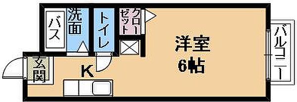 グランエクレール ｜滋賀県草津市野村6丁目(賃貸アパート1R・2階・21.00㎡)の写真 その2