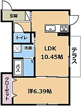 Villa riviere  ｜ 滋賀県大津市尾花川（賃貸アパート1LDK・1階・41.23㎡） その2