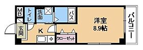 ボヌール　S  ｜ 滋賀県大津市大萱1丁目（賃貸マンション1K・10階・26.37㎡） その2