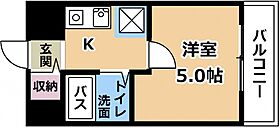 アセンティアびわこ  ｜ 滋賀県大津市中央1丁目（賃貸マンション1K・5階・15.40㎡） その2