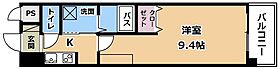 滋賀県草津市野路東三丁目（賃貸マンション1K・5階・26.60㎡） その2