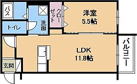 ハートフル　ミナクサ  ｜ 滋賀県草津市南草津2丁目（賃貸マンション1LDK・2階・41.82㎡） その2