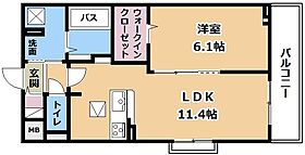 サニープレイス一里山  ｜ 滋賀県大津市一里山2丁目字古朝倉（賃貸アパート1LDK・1階・41.88㎡） その1