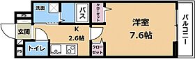 サニープレイス一里山  ｜ 滋賀県大津市一里山2丁目字古朝倉（賃貸アパート1K・3階・27.02㎡） その2