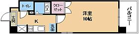 アートプラザ124  ｜ 滋賀県草津市野路東4丁目（賃貸マンション1K・7階・28.98㎡） その2