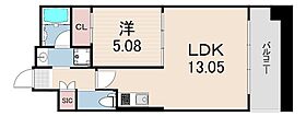 兵庫県西宮市今津水波町（賃貸マンション1LDK・3階・40.72㎡） その2