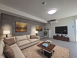 ラ・メゾン三保町 3階2LDKのリビング/ダイニング