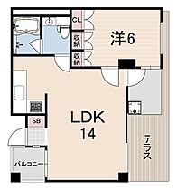 トニーズフラット  ｜ 兵庫県西宮市甲子園口３丁目（賃貸マンション1LDK・1階・36.85㎡） その2