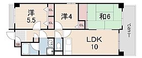 プラビーラコート7  ｜ 兵庫県西宮市下大市東町（賃貸マンション3LDK・3階・58.59㎡） その2