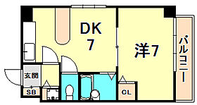 ヴィヴァンデ上甲子園  ｜ 兵庫県西宮市上甲子園４丁目（賃貸マンション1DK・4階・29.82㎡） その2