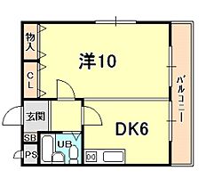 アリスト北夙川  ｜ 兵庫県西宮市石刎町（賃貸マンション1DK・2階・33.05㎡） その2