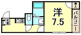 スマッシュ西宮  ｜ 兵庫県西宮市津門西口町（賃貸アパート1K・2階・26.14㎡） その2